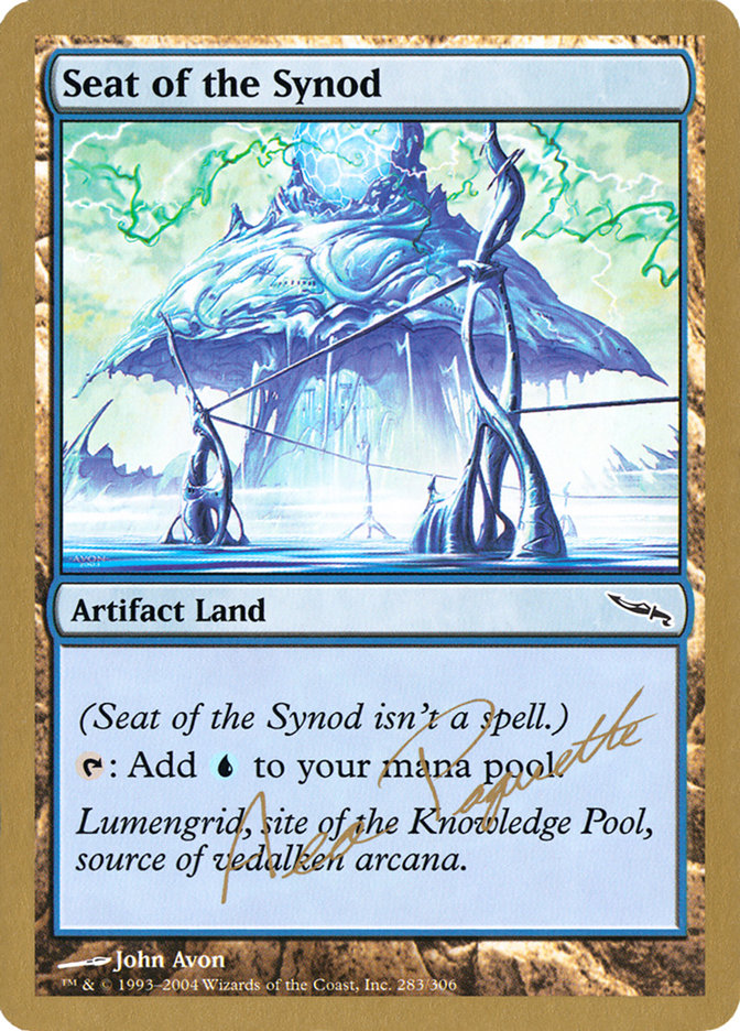 Seat of the Synod (Aeo Paquette) [World Championship Decks 2004] | North Game Den