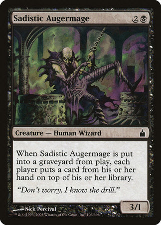 Sadistic Augermage [Ravnica: City of Guilds] | North Game Den