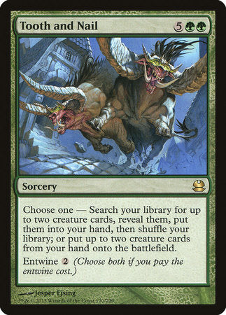 Tooth and Nail [Modern Masters] | North Game Den