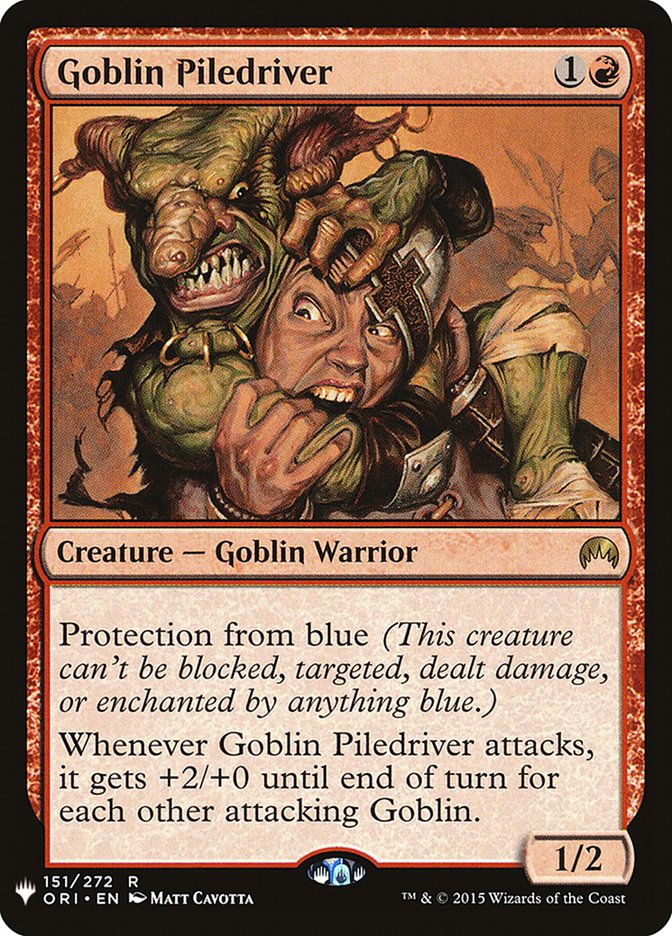 Goblin Piledriver [Mystery Booster] | North Game Den