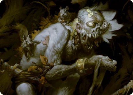 Nested Shambler Art Card [Modern Horizons 2 Art Series] | North Game Den