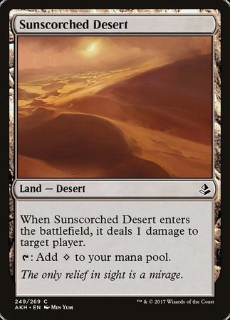 Sunscorched Desert [Amonkhet] | North Game Den