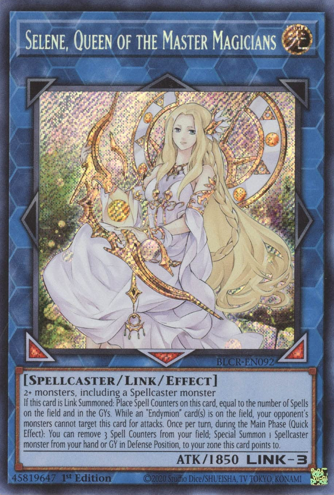 Selene, Queen of the Master Magicians [BLCR-EN092] Secret Rare | North Game Den