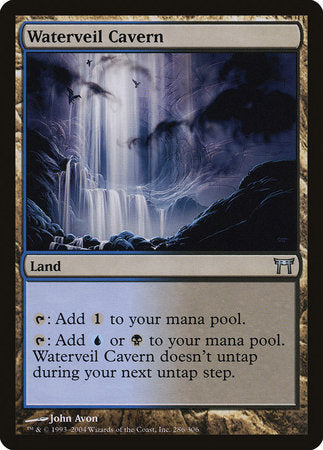 Waterveil Cavern [Champions of Kamigawa] | North Game Den