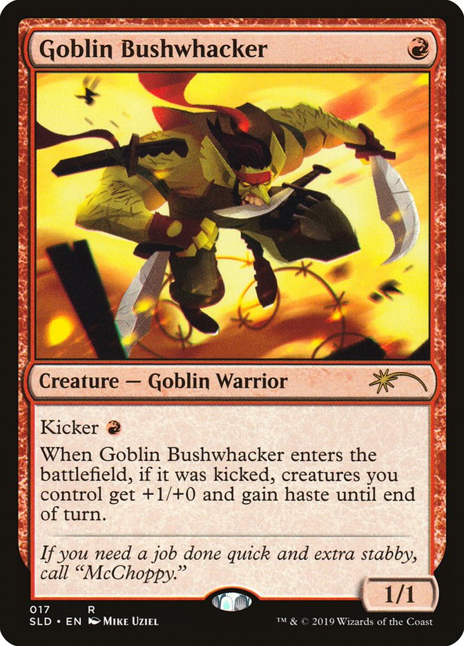 Goblin Bushwhacker [Secret Lair Drop Series] | North Game Den