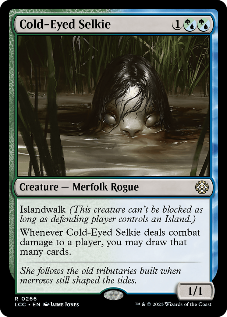 Cold-Eyed Selkie [The Lost Caverns of Ixalan Commander] | North Game Den