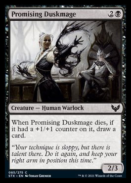 Promising Duskmage [Strixhaven: School of Mages] | North Game Den