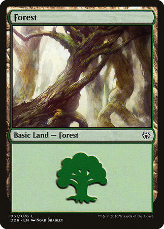 Forest (31) [Duel Decks: Nissa vs. Ob Nixilis] | North Game Den