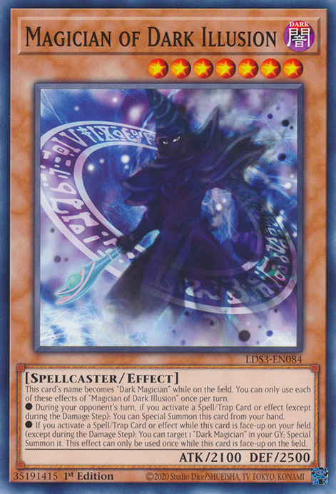 Magician of Dark Illusion [LDS3-EN084] Common | North Game Den