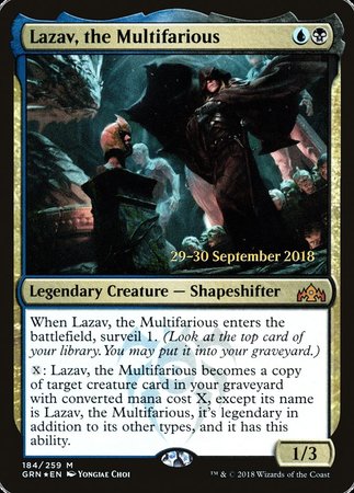 Lazav, the Multifarious [Guilds of Ravnica Promos] | North Game Den