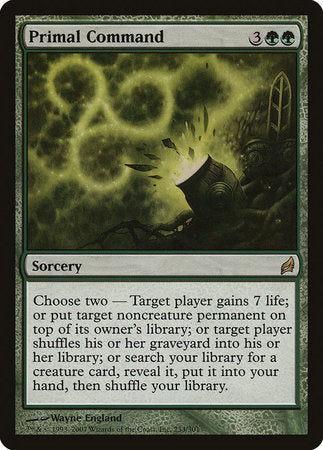 Primal Command [Lorwyn] | North Game Den