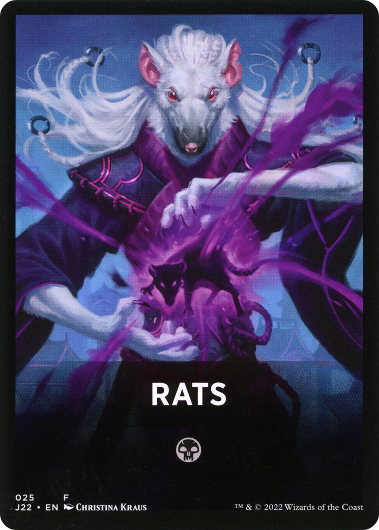 Rats Theme Card [Jumpstart 2022 Front Cards] | North Game Den