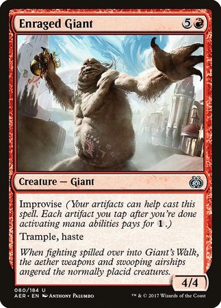 Enraged Giant [Aether Revolt] | North Game Den
