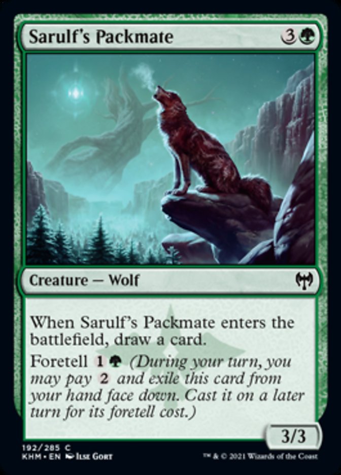 Sarulf's Packmate [Kaldheim] | North Game Den