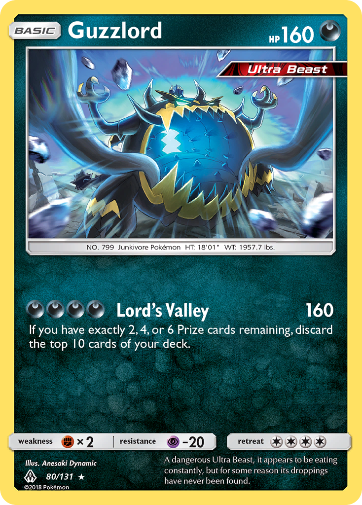 Guzzlord (80/131) [Sun & Moon: Forbidden Light] | North Game Den