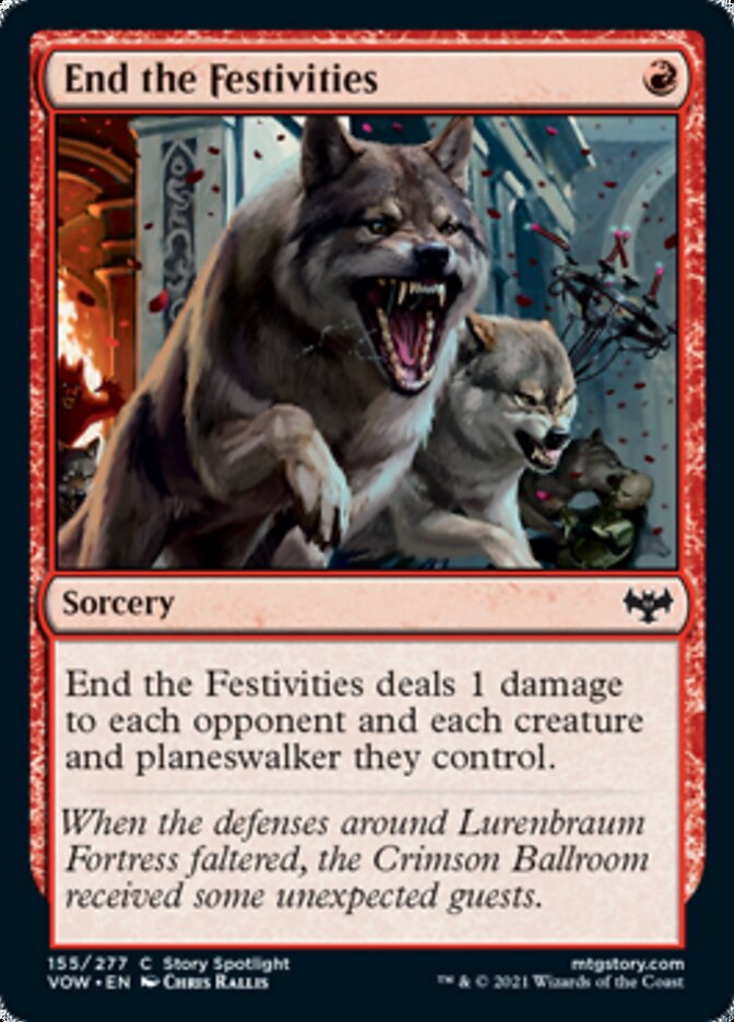 End the Festivities [Innistrad: Crimson Vow] | North Game Den