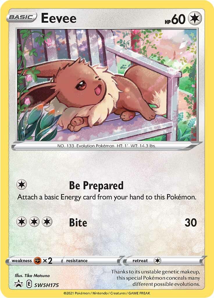 Eevee (SWSH175) [Sword & Shield: Black Star Promos] | North Game Den