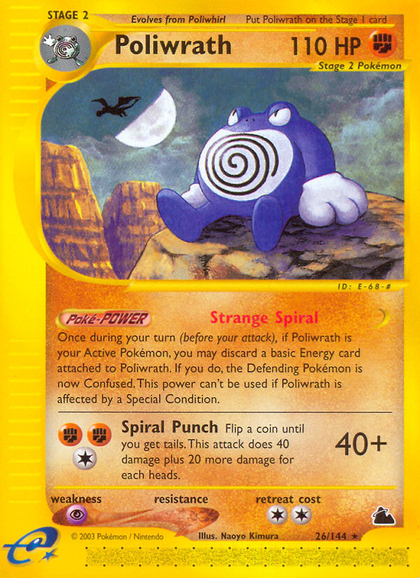 Poliwrath (26/144) [Skyridge] | North Game Den