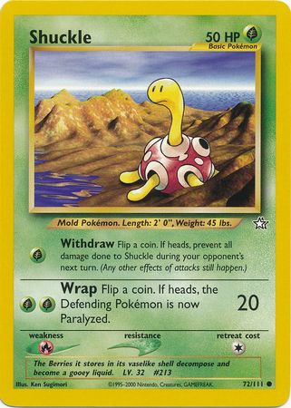 Shuckle (72/111) [Neo Genesis Unlimited] | North Game Den