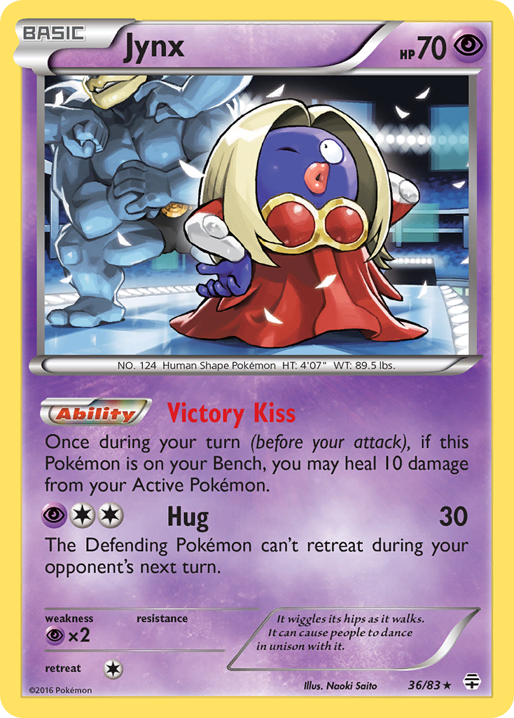 Jynx (36/83) [XY: Generations] | North Game Den