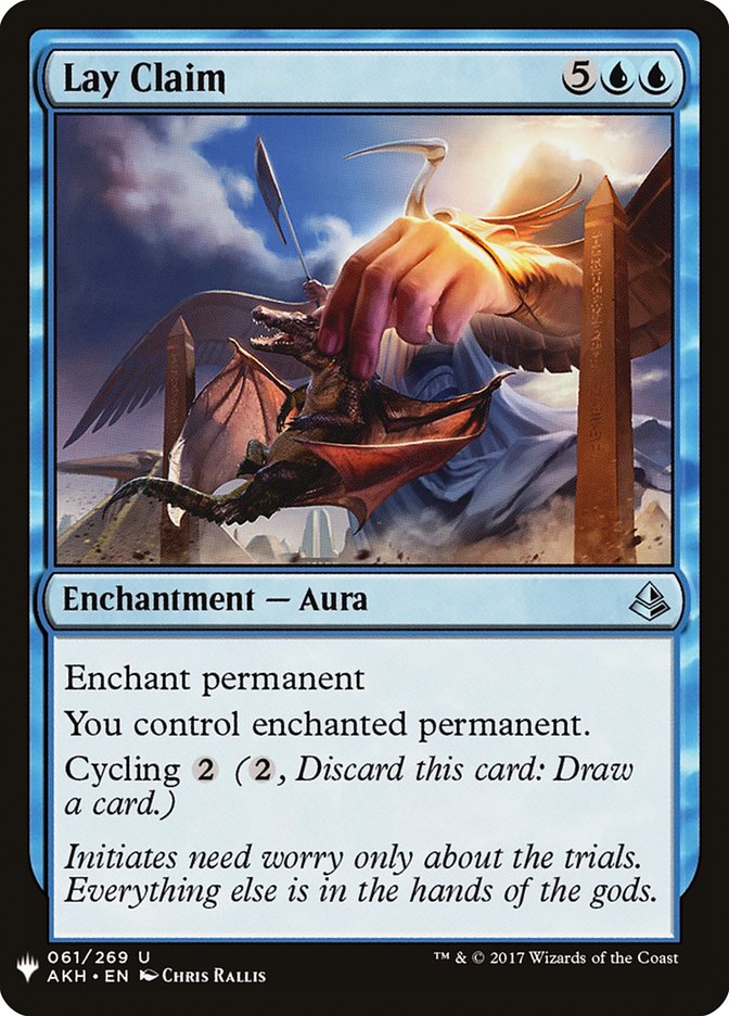 Lay Claim [Mystery Booster] | North Game Den