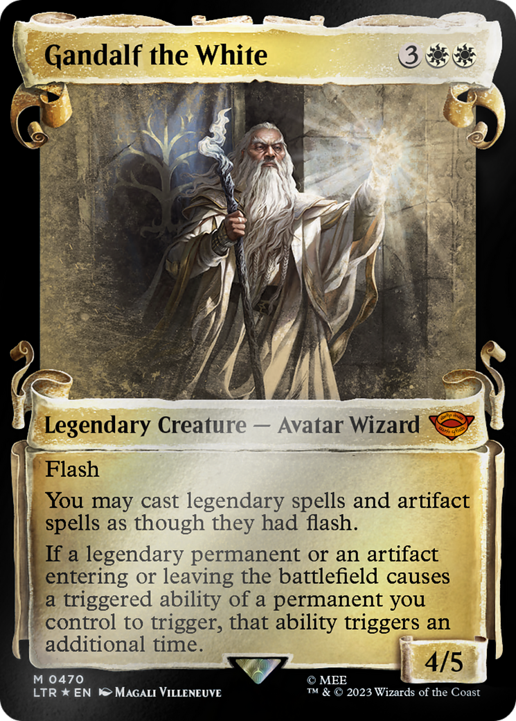 Gandalf the White [The Lord of the Rings: Tales of Middle-Earth Showcase Scrolls] | North Game Den