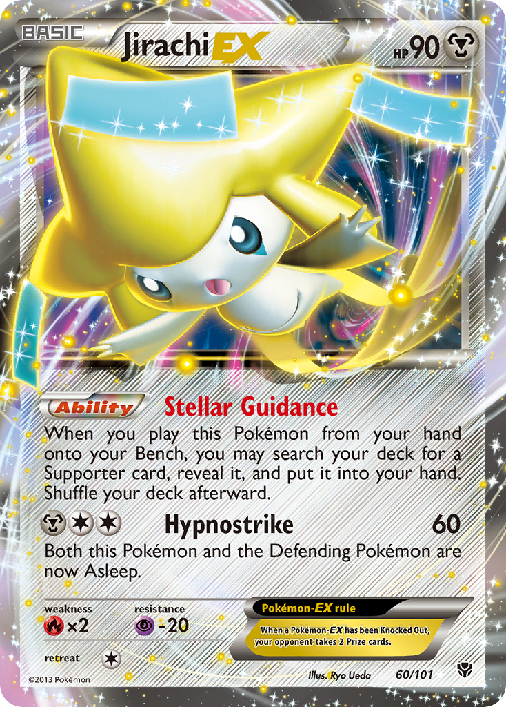 Jirachi EX (60/101) [Black & White: Plasma Blast] | North Game Den