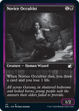 Novice Occultist [Innistrad: Double Feature] | North Game Den