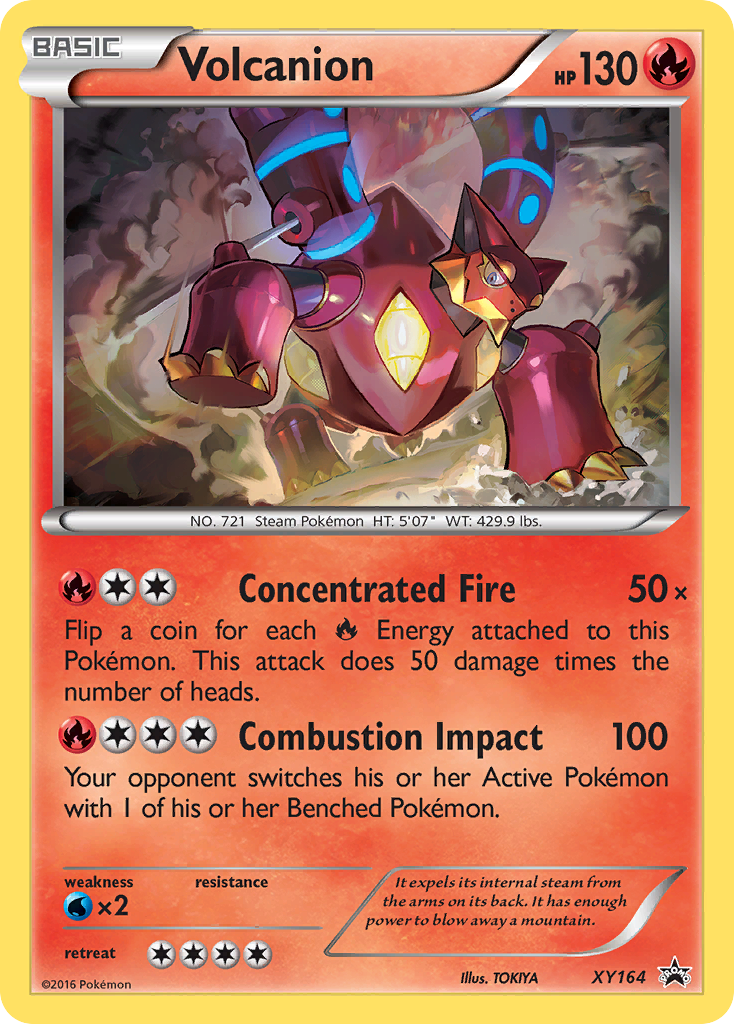 Volcanion (XY164) [XY: Black Star Promos] | North Game Den