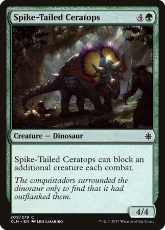 Spike-Tailed Ceratops [Ixalan] | North Game Den