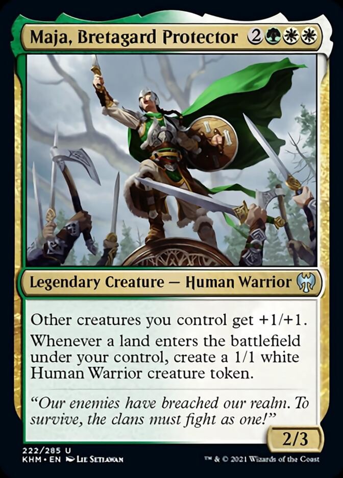 Maja, Bretagard Protector [Kaldheim] | North Game Den