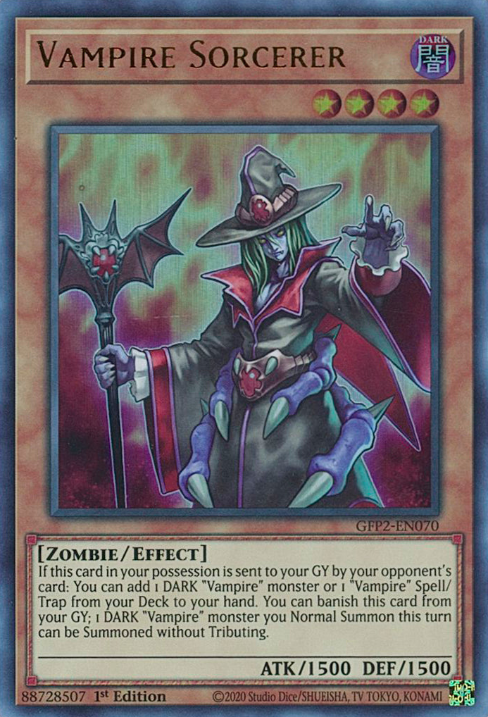 Vampire Sorcerer [GFP2-EN070] Ultra Rare | North Game Den