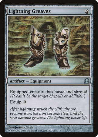 Lightning Greaves [Commander 2011] | North Game Den