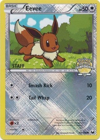 Eevee (84/108) (City Championship Staff) [League & Championship Cards] | North Game Den