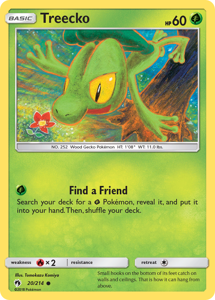 Treecko (20/214) [Sun & Moon: Lost Thunder] | North Game Den