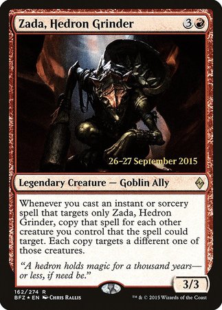 Zada, Hedron Grinder [Battle for Zendikar Promos] | North Game Den