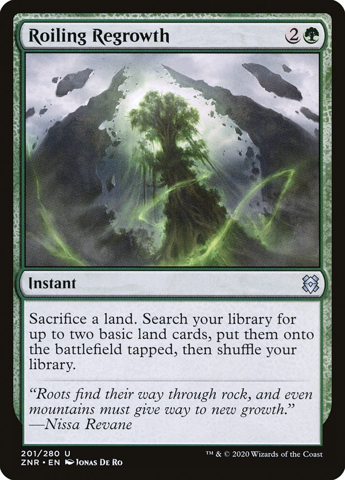 Roiling Regrowth [Zendikar Rising] | North Game Den