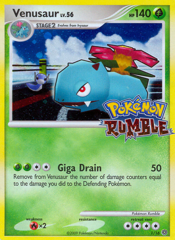 Venusaur (1/16) [Pokémon Rumble] | North Game Den