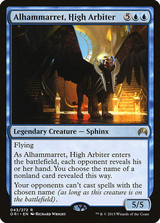 Alhammarret, High Arbiter [Magic Origins] | North Game Den