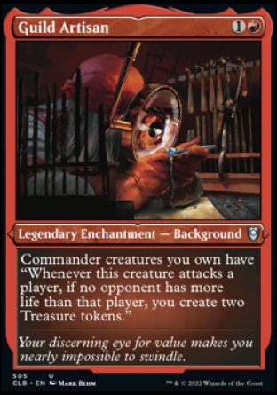 Guild Artisan (Foil Etched) [Commander Legends: Battle for Baldur's Gate] | North Game Den