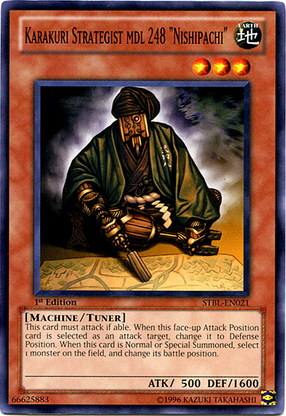 Karakuri Strategist mdl 248 Nishipachi [STBL-EN021] Common | North Game Den