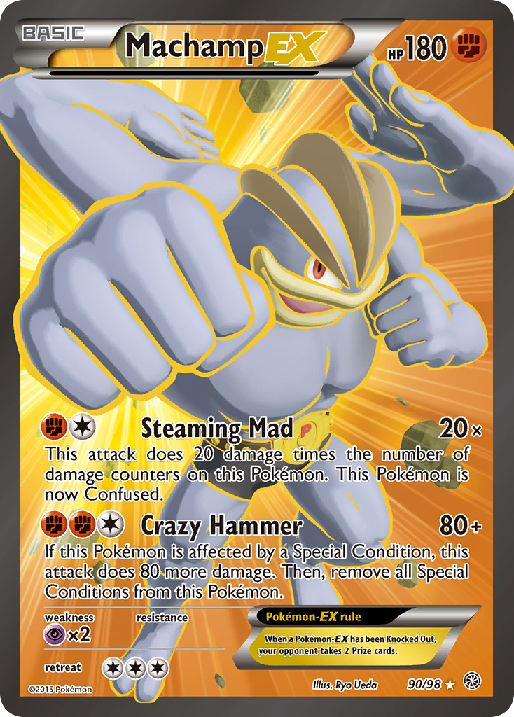 Machamp EX (90/98) [XY: Ancient Origins] | North Game Den