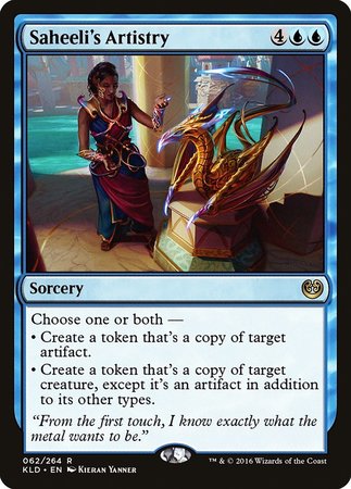 Saheeli's Artistry [Kaladesh] | North Game Den