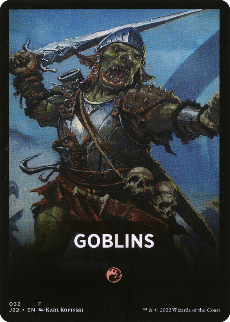 Goblins Theme Card [Jumpstart 2022 Front Cards] | North Game Den