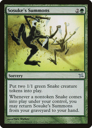 Sosuke's Summons [Betrayers of Kamigawa] | North Game Den