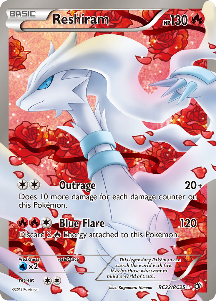 Reshiram (RC22/RC25) [Black & White: Legendary Treasures] | North Game Den