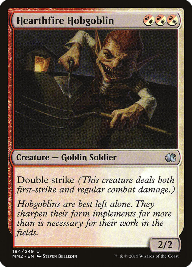 Hearthfire Hobgoblin [Modern Masters 2015] | North Game Den