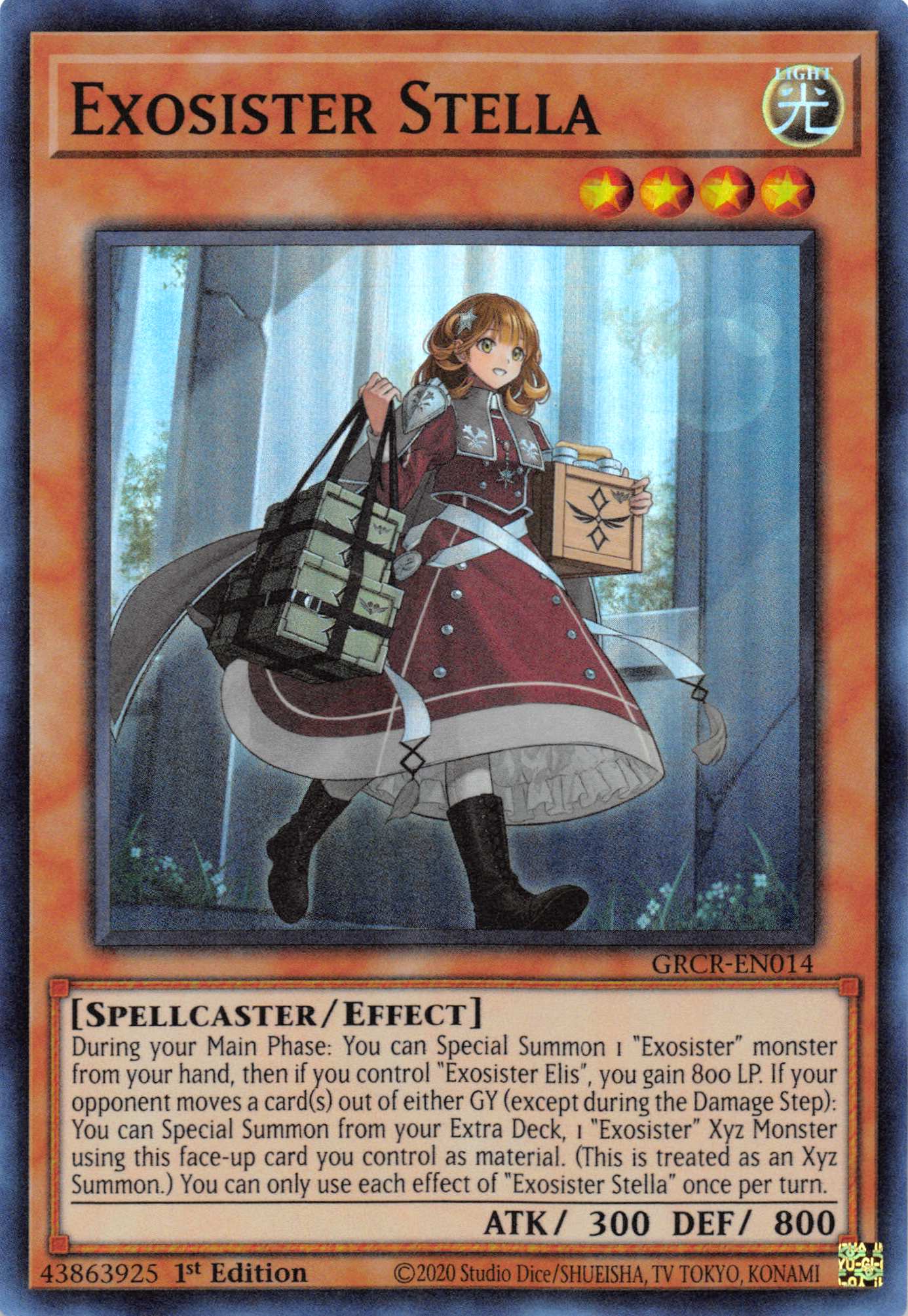 Exosister Stella [GRCR-EN014] Super Rare | North Game Den