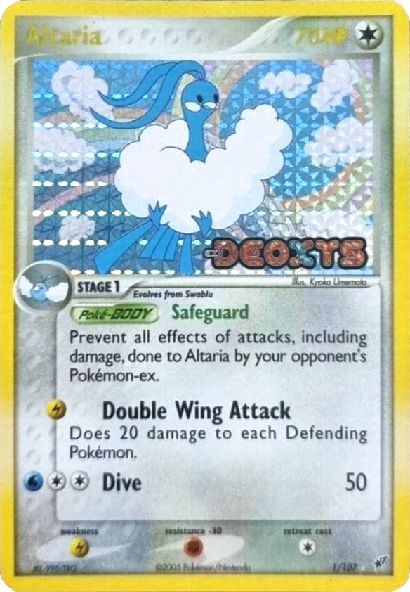 Altaria (1/107) (Stamped) [EX: Deoxys] | North Game Den