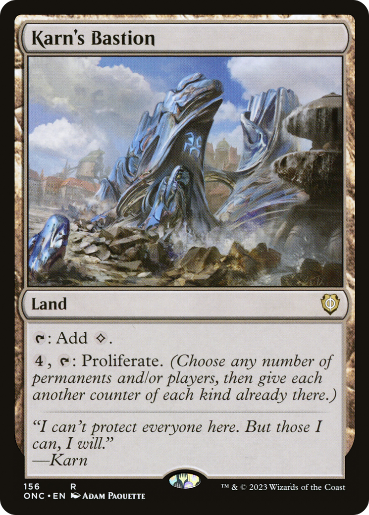 Karn's Bastion [Phyrexia: All Will Be One Commander] | North Game Den